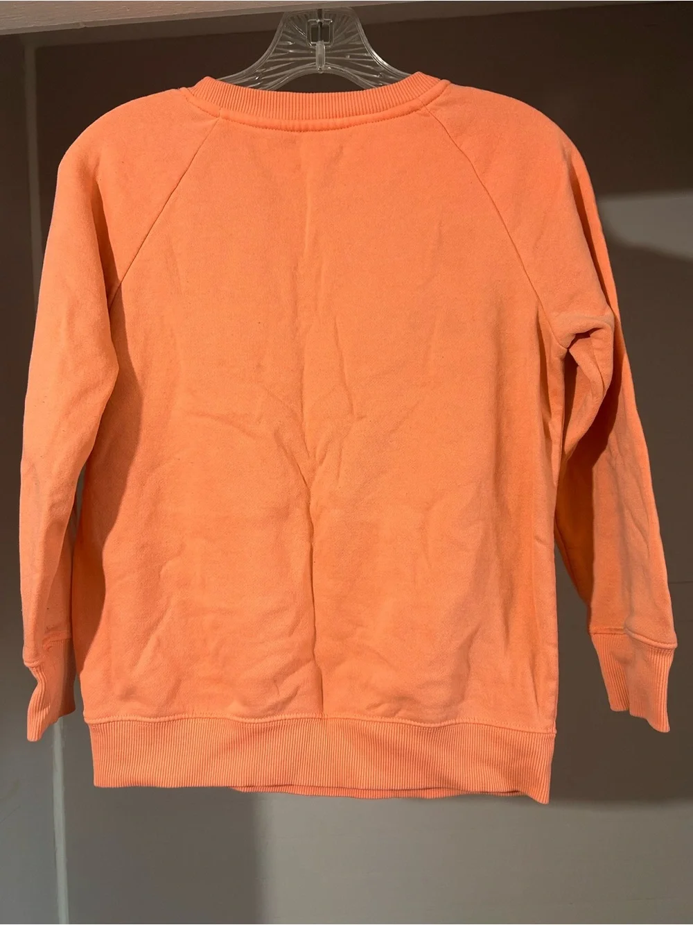 Champion Girls Crewneck Sweatshirt - Coral Orange